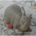 granite rabbit statue